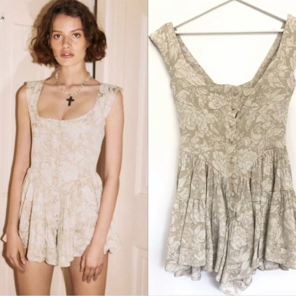 Vanessa Mooney Elisabeth Romper Dress